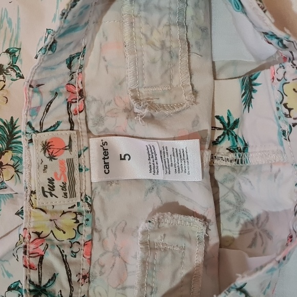 Carter's Bermuda Shorts Sz 5T Unisex - Picture 4 of 4